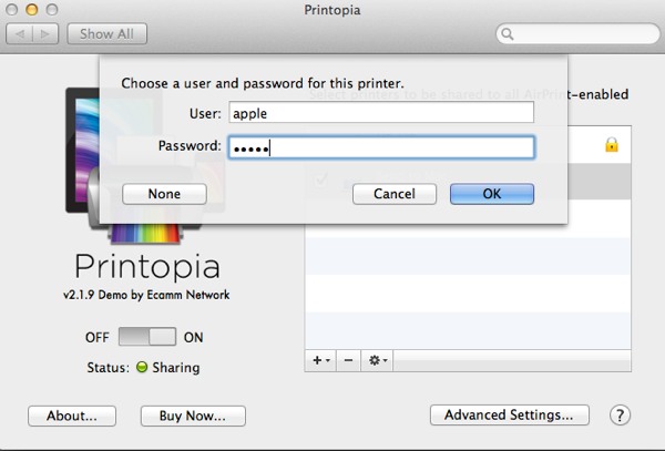 You can password protect printers to prevent just anyone using them