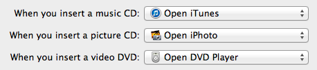 Change what your computer does when you insert a disc
