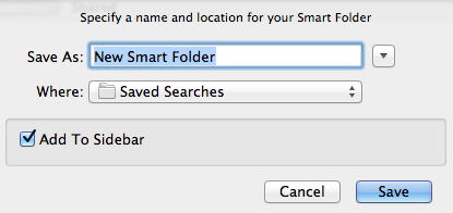 Select the "Save to sidebar" option for easy access.