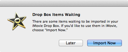 The second step in an iMovie export is to open the app itself.