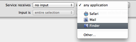 These options are right at the top of the main workflow pane.