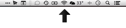 A full icon like the one above indicates full signal strength