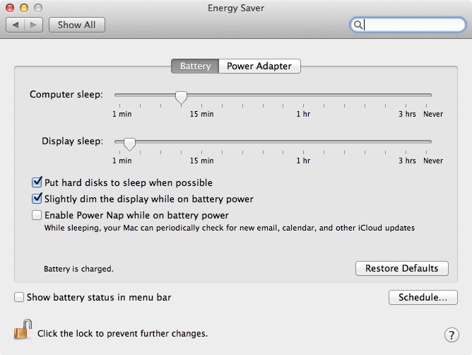 Energy Saver controls how our Mac operates when left alone