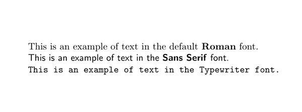 TeX Fonts