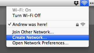 Wi-Fi Menubar Icon