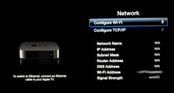 Apple TVWiFi