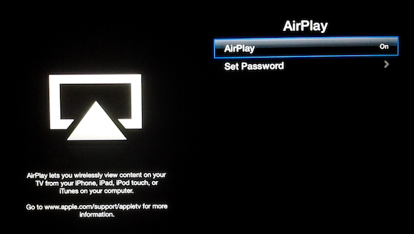 Apple TVAirPlay