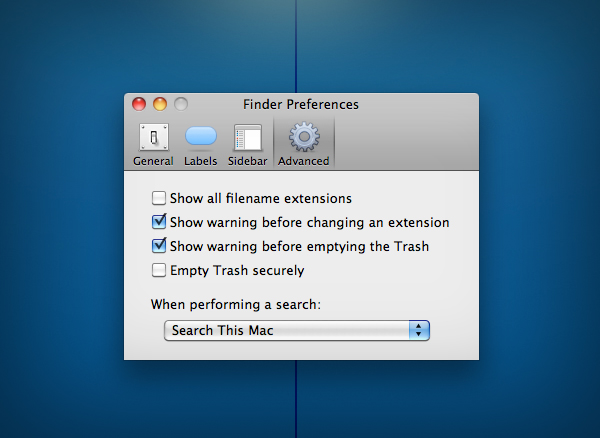 Set The Default Behavior For Emptying The Trash In Finder