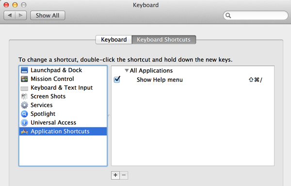 system preferences