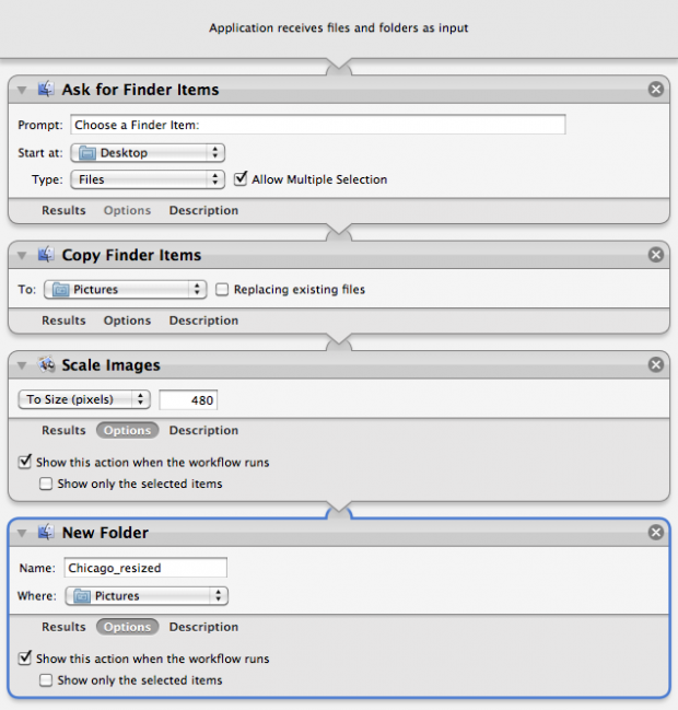 Photo Resize Workflow