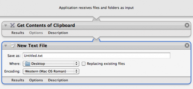 Clipboard to Text Workflow