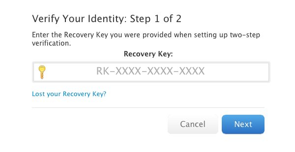 MApID-Recovery-Key