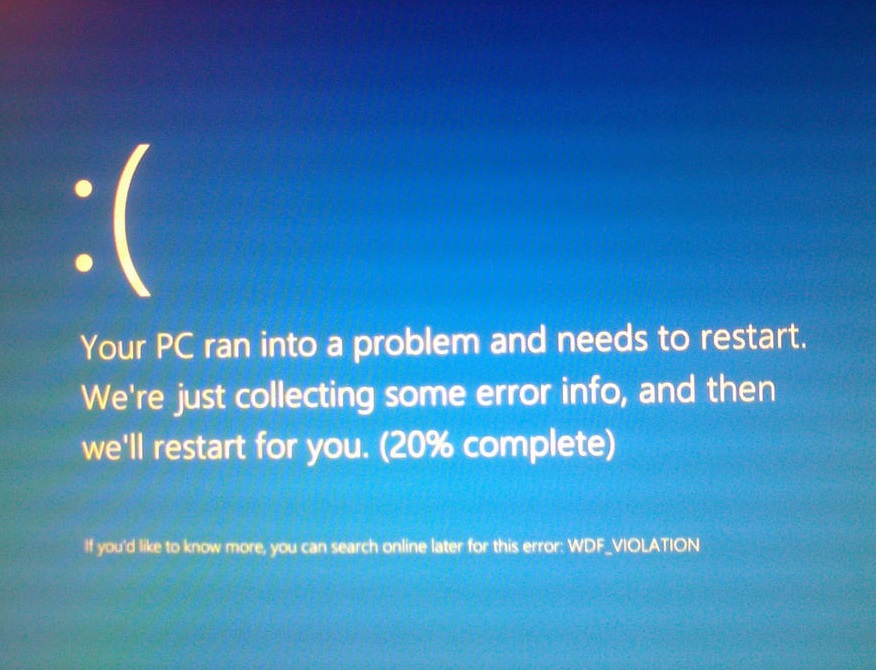 WDF_Violation - Cover - BSoD -- Windows Wally