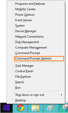 0xc004e016 - WIndowsKey+X - Command Prompt (Admin) -- Windows Wally