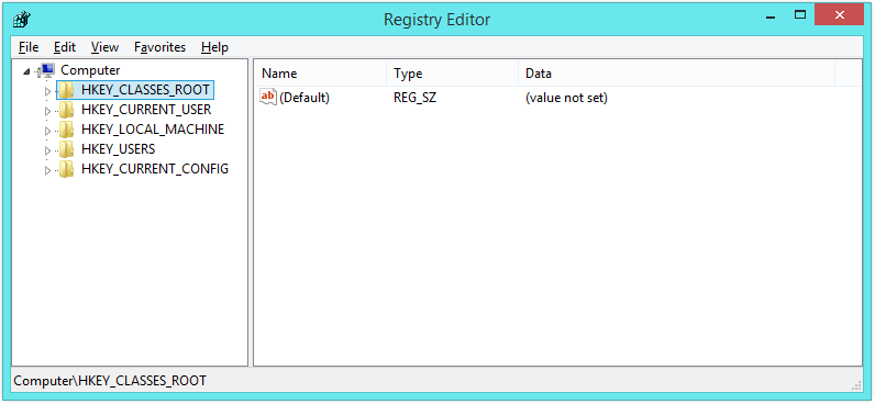 Empty Device Manager - regedit - Windows 8.1 -- Windows Wally