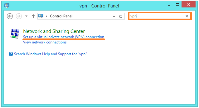 Windows 8 VPN Connection - Set up a Virtual Private Network (VPN) connection -- WindowsWally