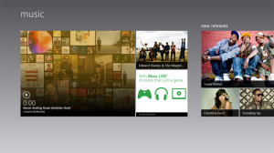 windows 8 music app