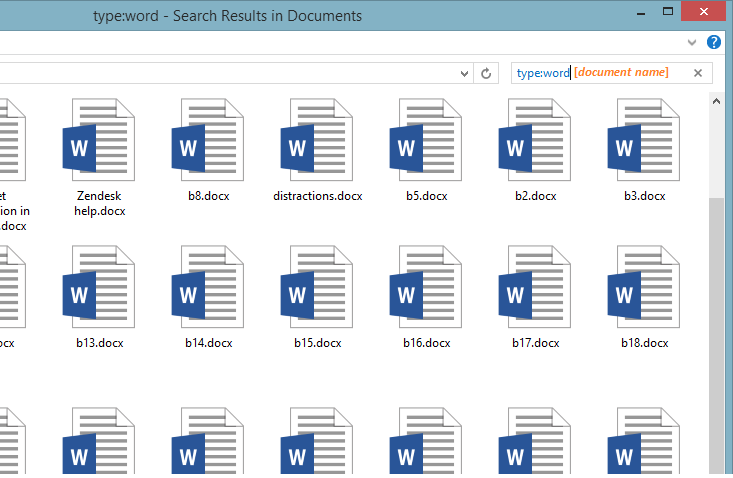 Word Document - Search - Word -- Windows Wally