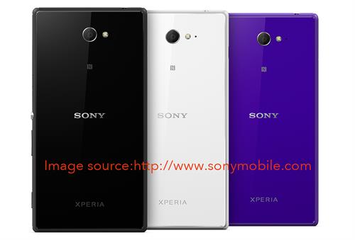 Xperia M2 camera